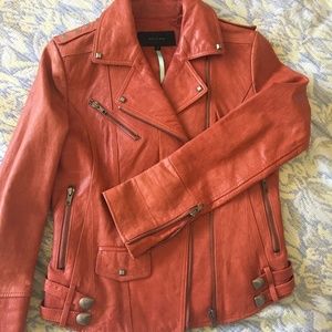 Sheep skin Leather Jacket